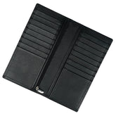 Executive Leather Long Wallet BLACK